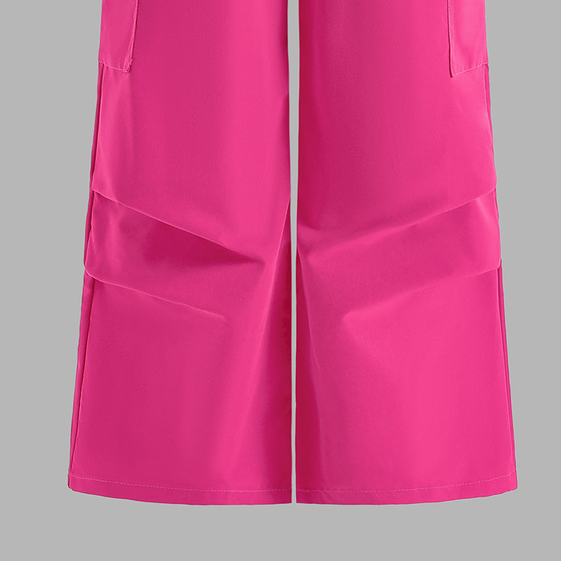 Girls Printed T-Shirt With Trousers