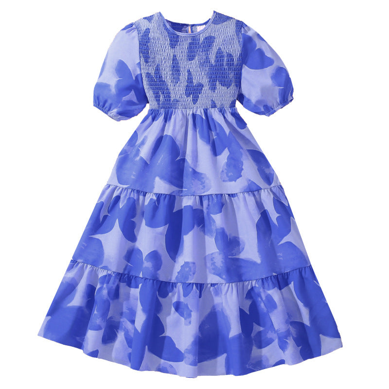 Graphic Fit and Flare Dress
