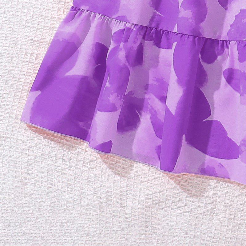 Graphic Fit and Flare Dress