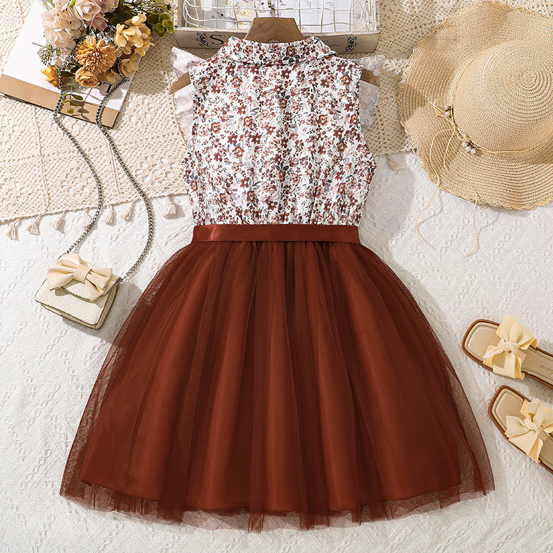 Floral A-Line Dress