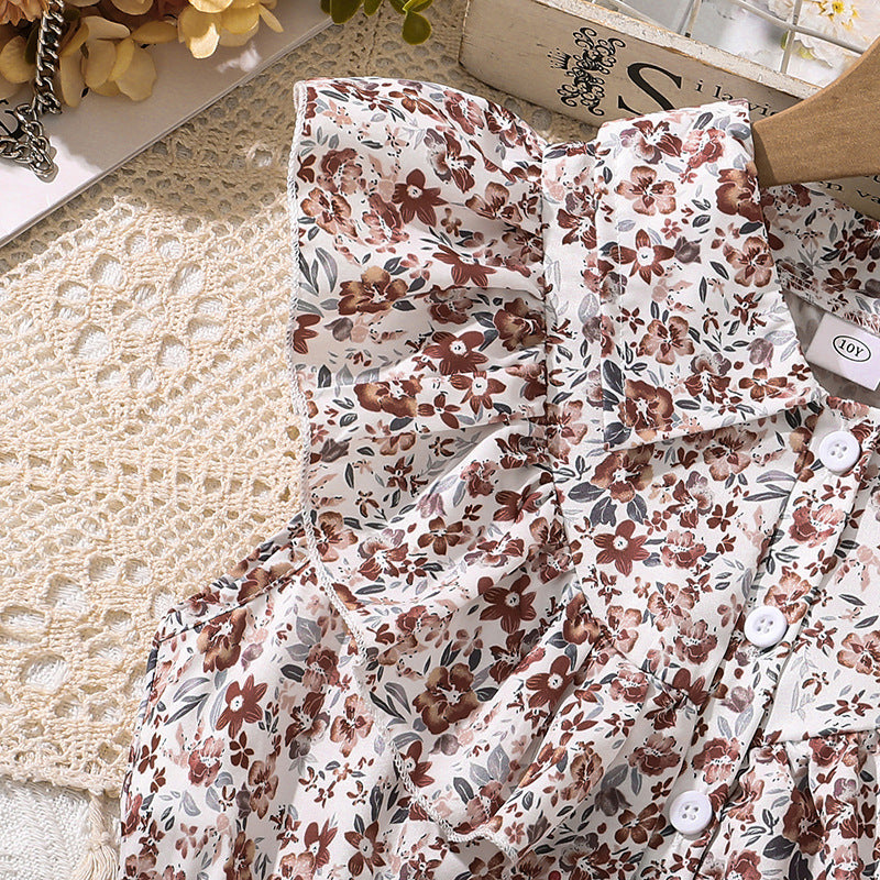 Floral A-Line Dress