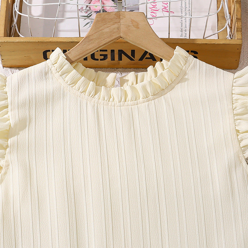 Solid Fit and Flare Dress