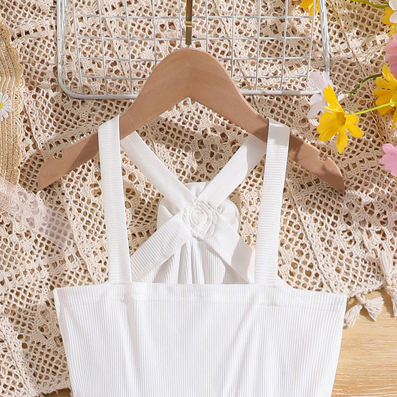 Solid Fit and Flare Dress