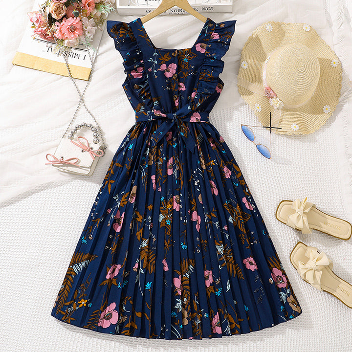 Floral A-Line Dress