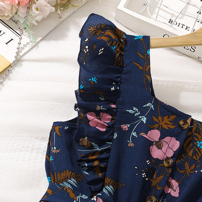 Floral A-Line Dress