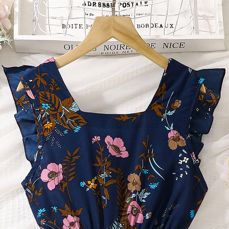 Floral A-Line Dress