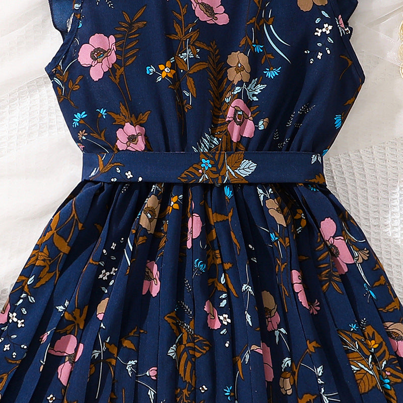 Floral A-Line Dress