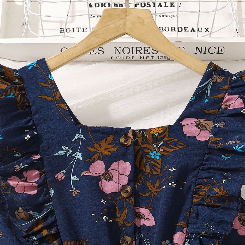 Floral A-Line Dress
