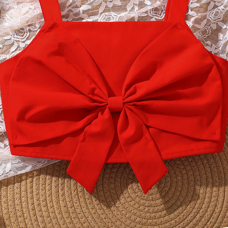 Solid Top and Shorts Set