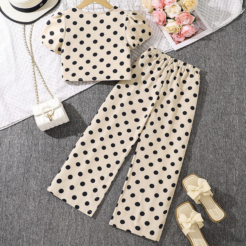 Printed Top and Trousers Set