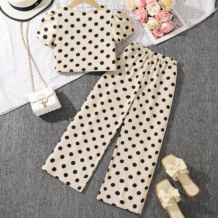 Printed Top and Trousers Set