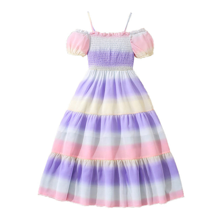 Solid A-Line Dress