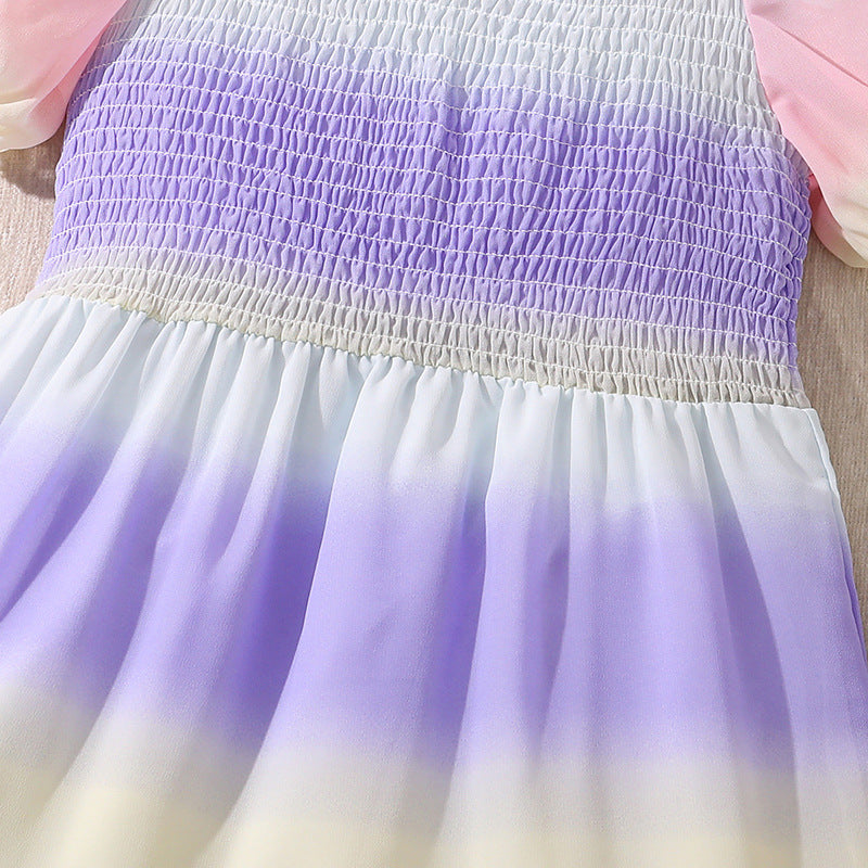 Solid A-Line Dress