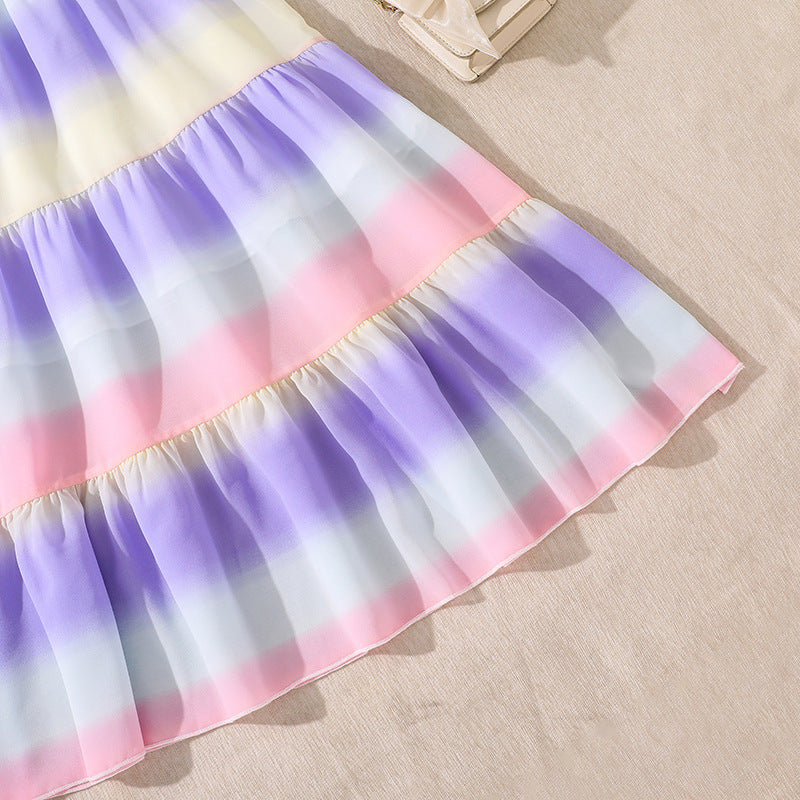 Solid A-Line Dress