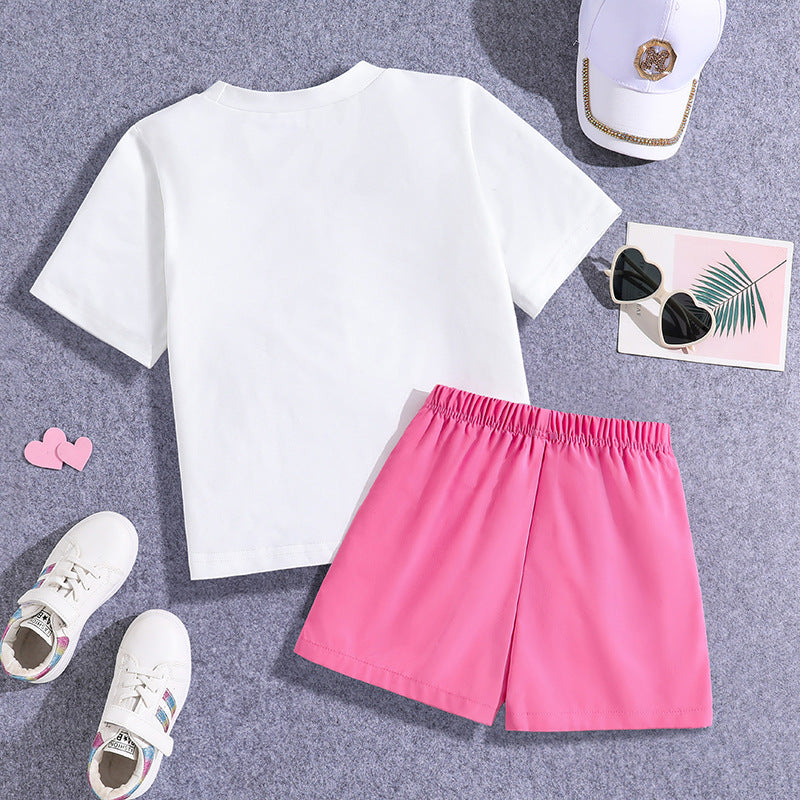 Printed Top and Shorts Set
