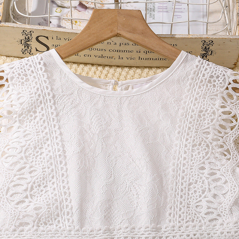 Solid Top and Trousers Set