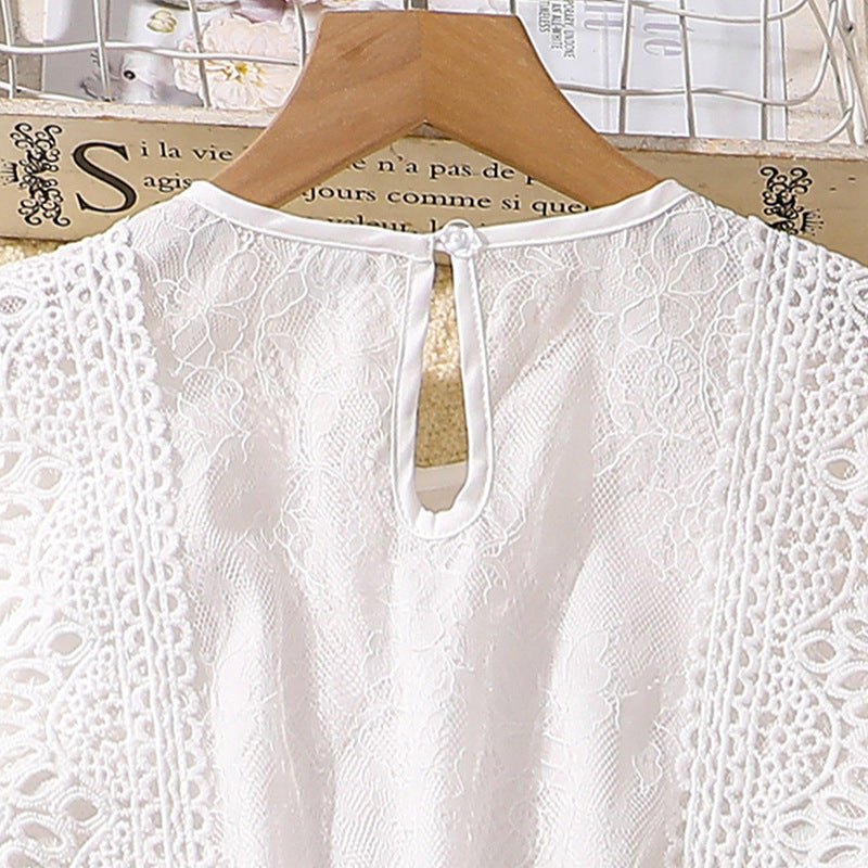 Solid Top and Trousers Set