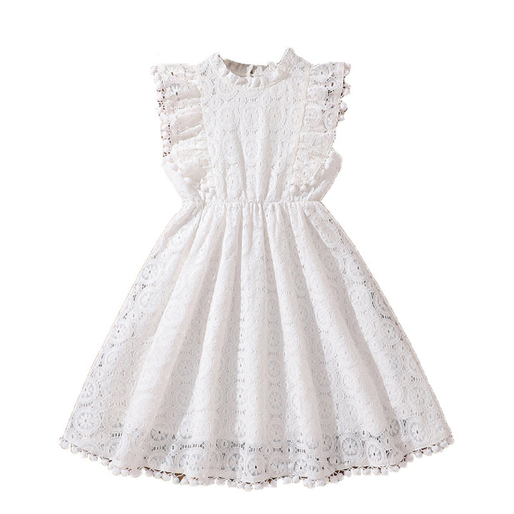 Solid Fit and Flare Dress