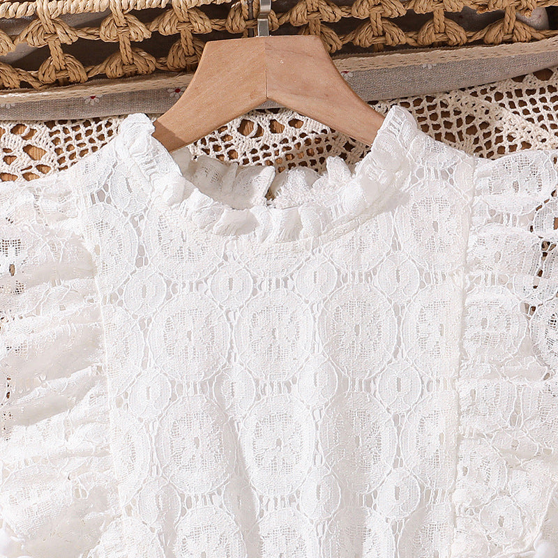 Solid Fit and Flare Dress