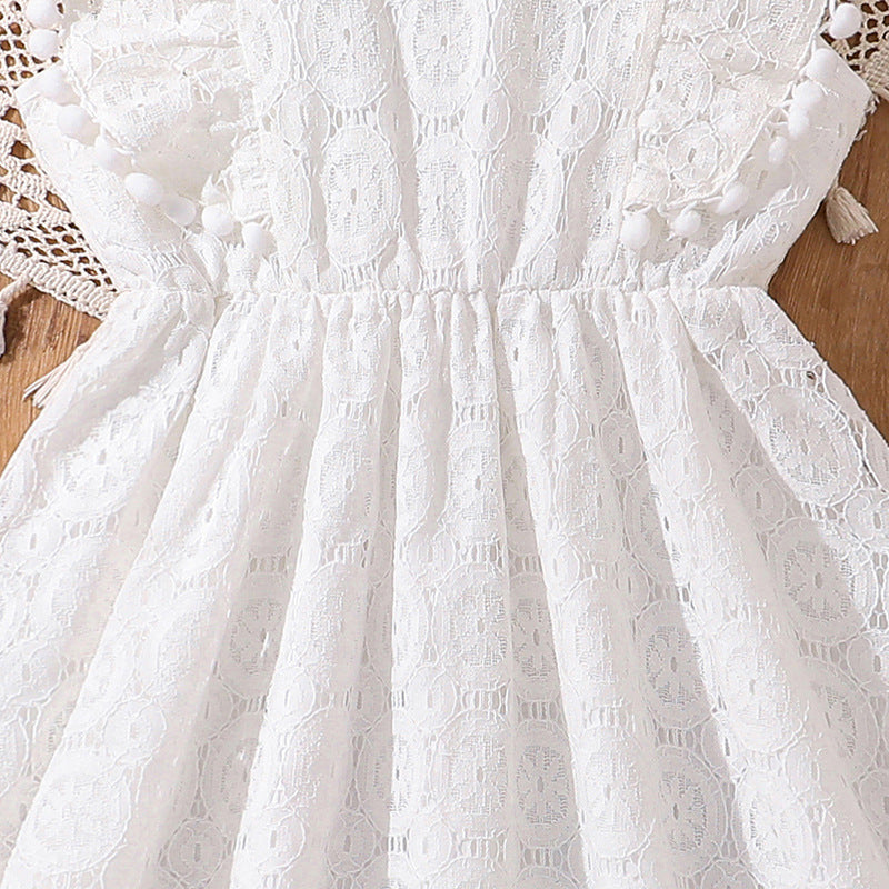 Solid Fit and Flare Dress