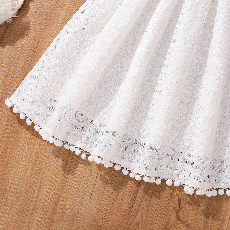 Solid Fit and Flare Dress