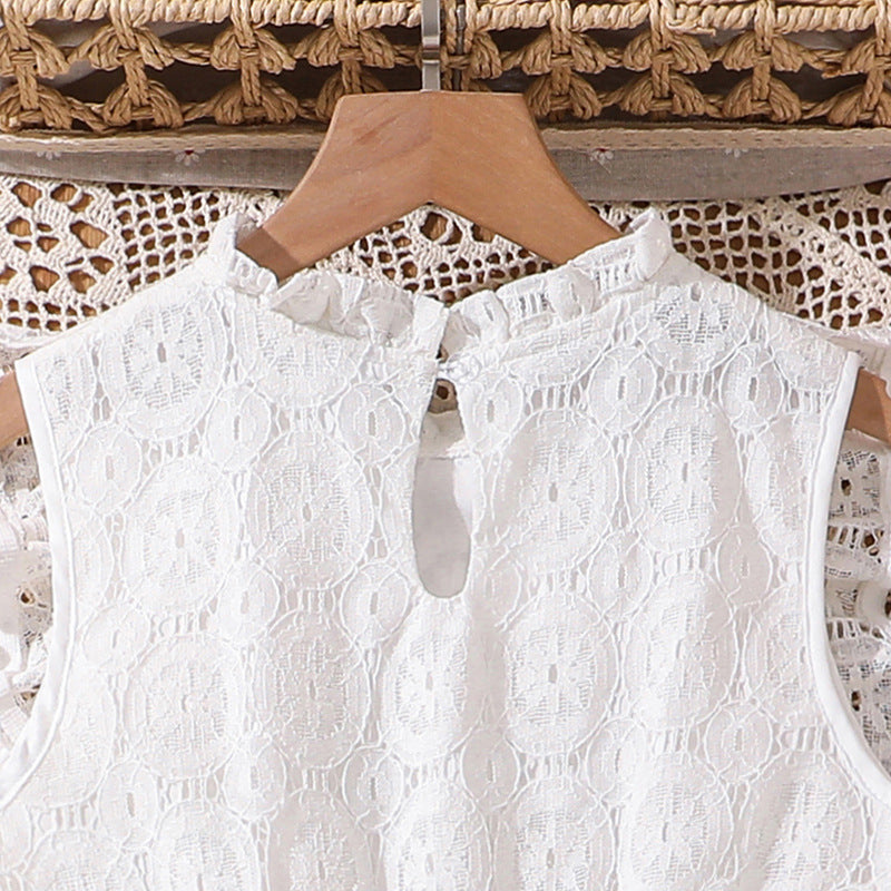 Solid Fit and Flare Dress