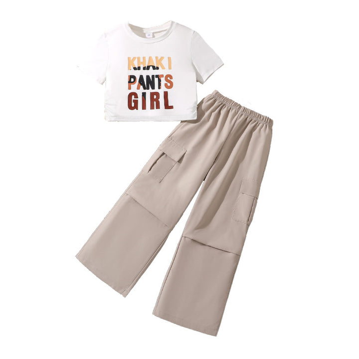 Printed Top and Trousers Set