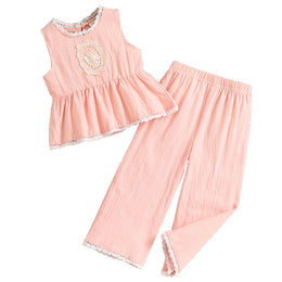 Solid Top and Skirt Set