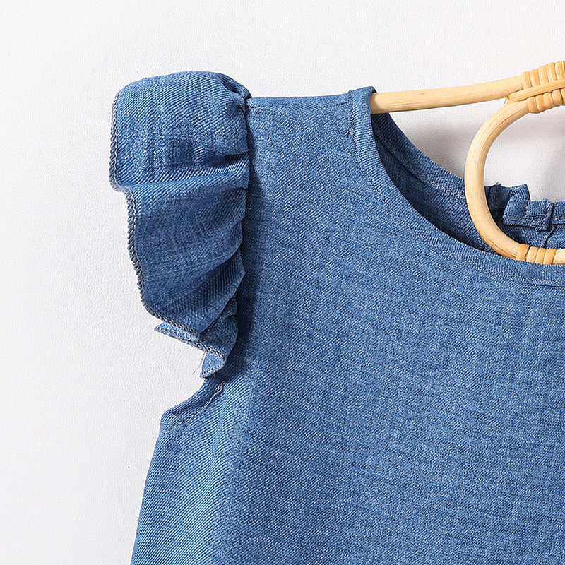 Girls Top with Trousers