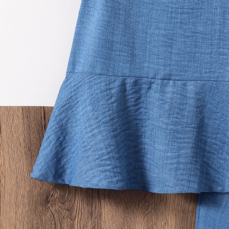 Girls Top with Trousers