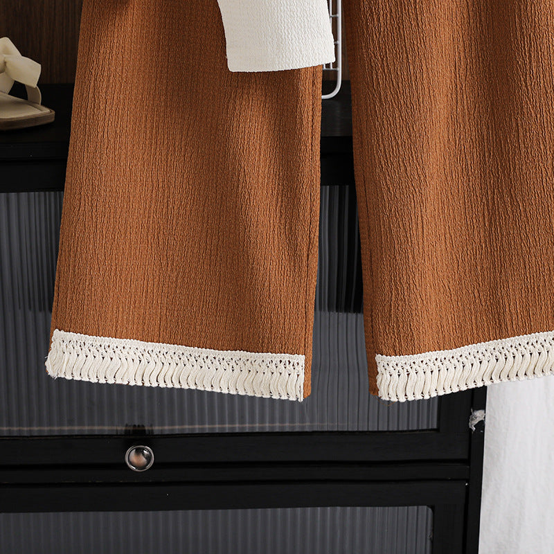 Girls Long Sleeves T-Shirt With Trousers