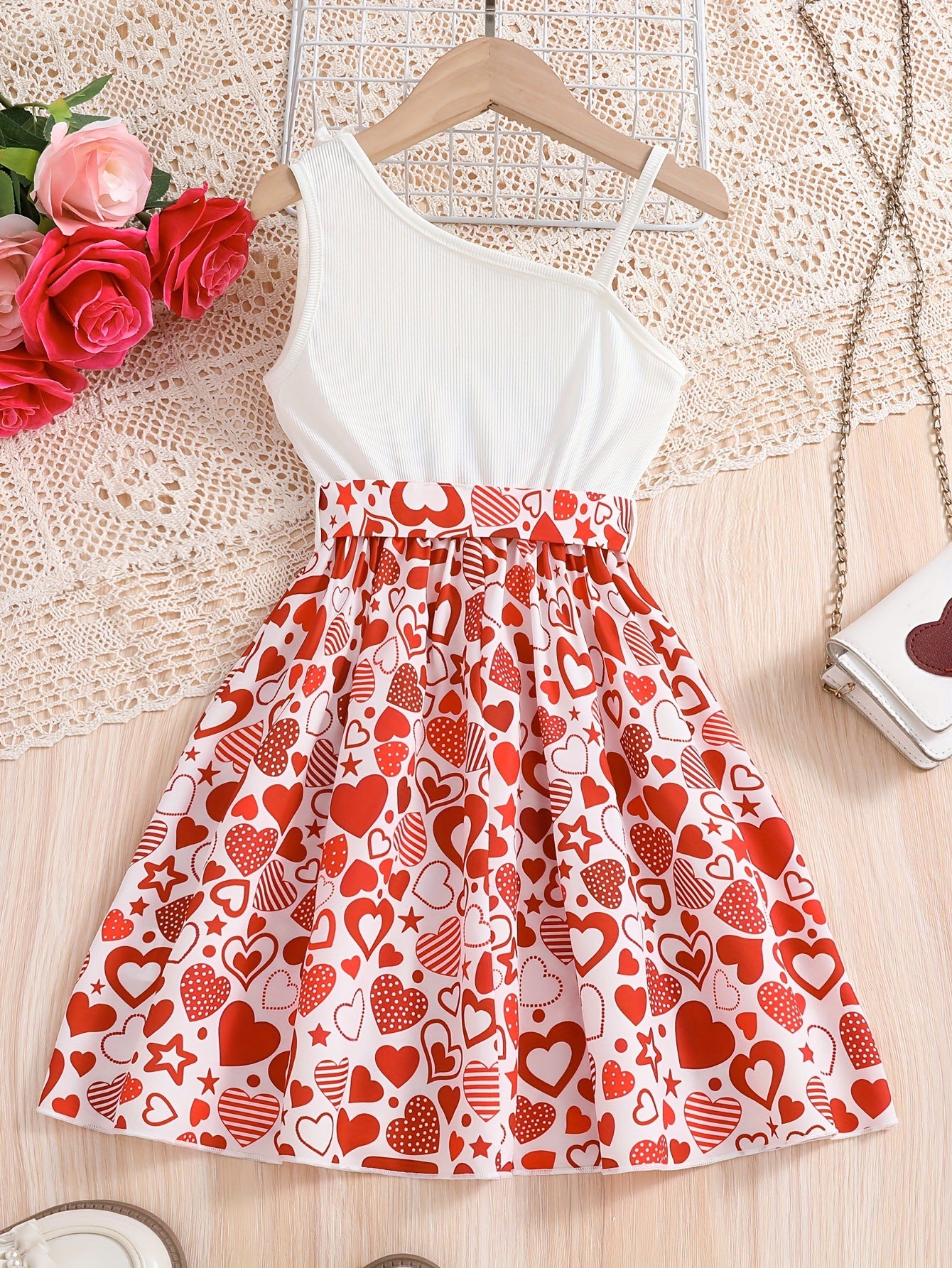 Floral Print Fit & Flare Maxi Dress