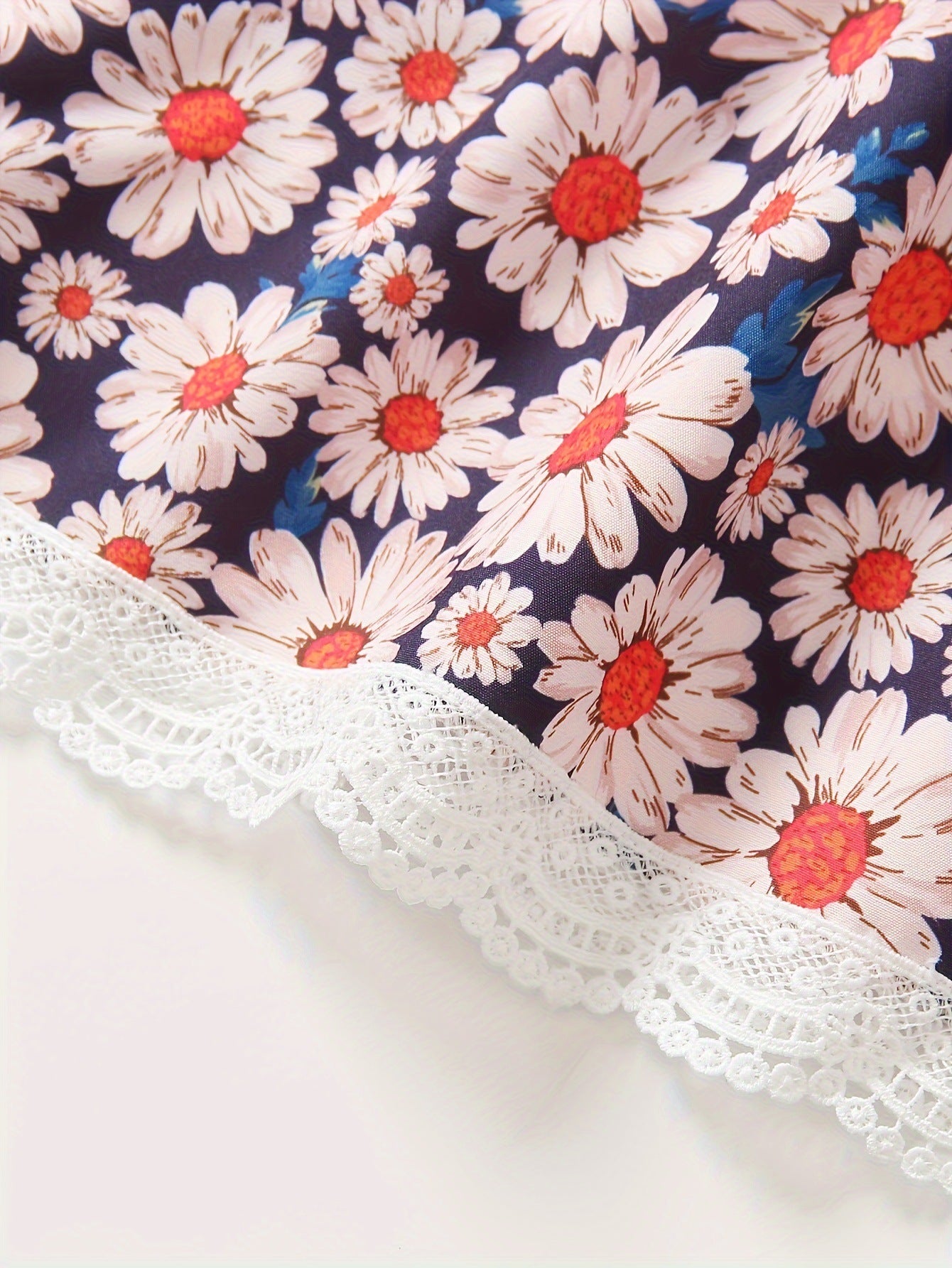 Girls Floral Print Fit & Flare Dress