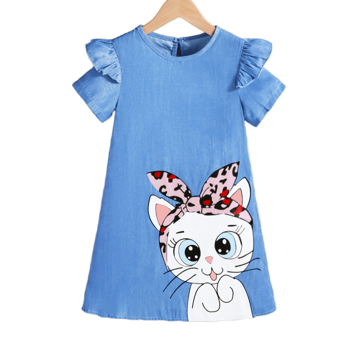 Print A-Line Dress