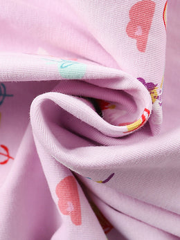 Girls Floral Print Fit & Flare Dress