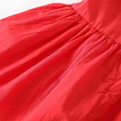 Girls Knee Length Fit & Flare Dress