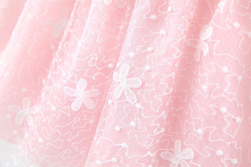 Girls Applique Fit & Flare Dress