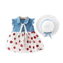 Girls Printed A-Line Dress