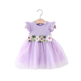 Girls Georgette Fit & Flare Dress