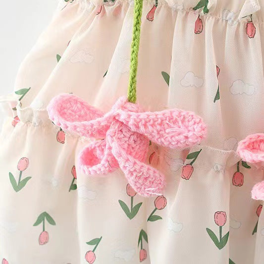Floral Print Fit & Flare Dress