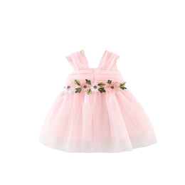 Applique Fit & Flare Dress