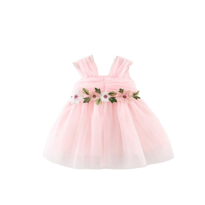 Applique Fit & Flare Dress
