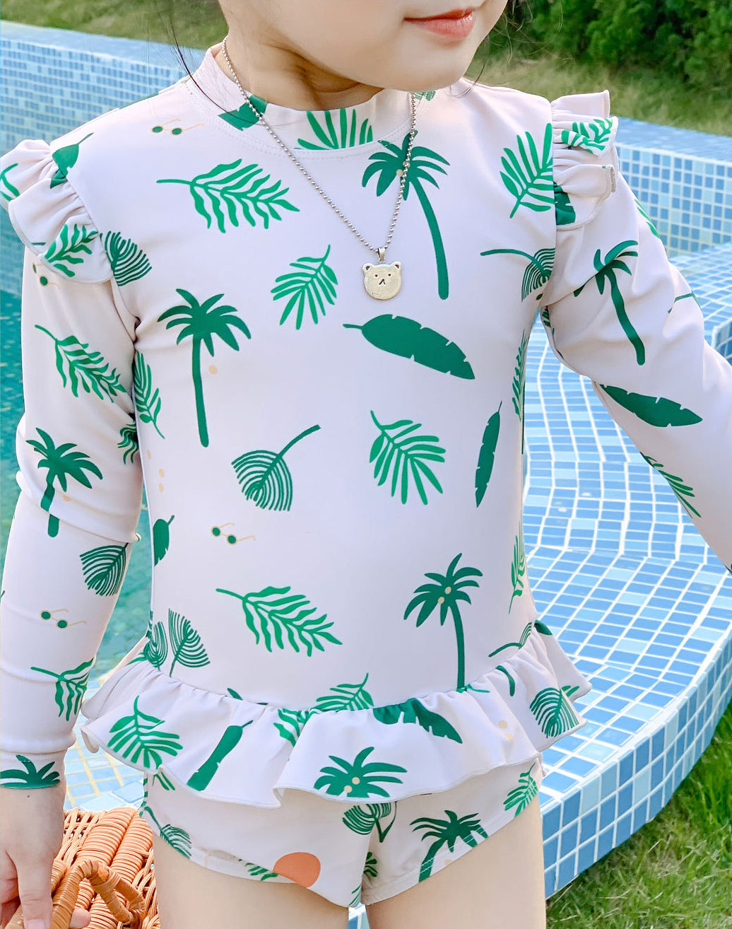 Girls Printed Bodysuit