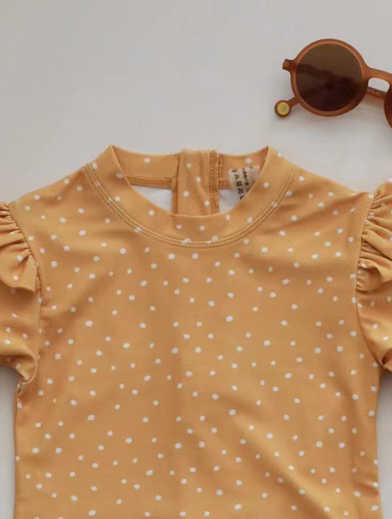 Girls Printed Swim Bodysuit
