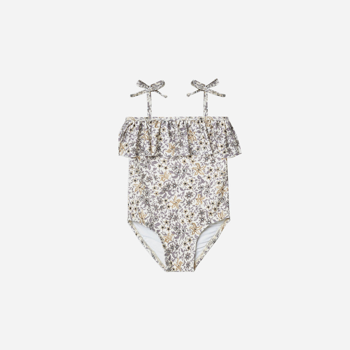 Girls Printed Swim Bodysuit