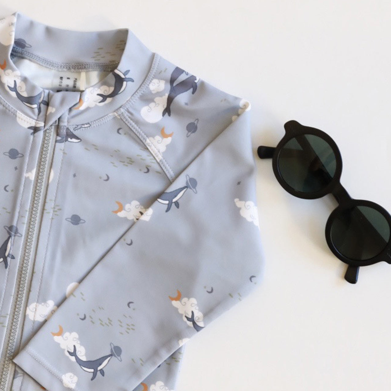 Boys Printed Round Neck Leg-Suit