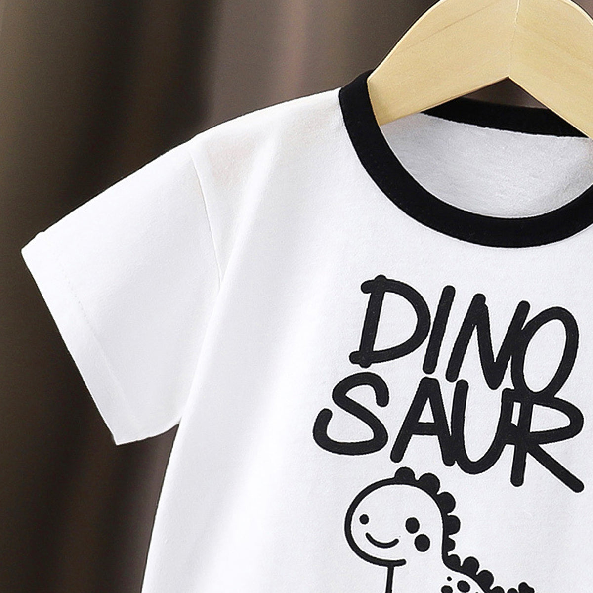 Boys Graphic Printed Round Neck Cotton T-shirt