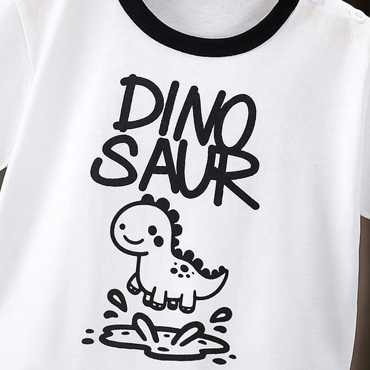 Boys Graphic Printed Round Neck Cotton T-shirt