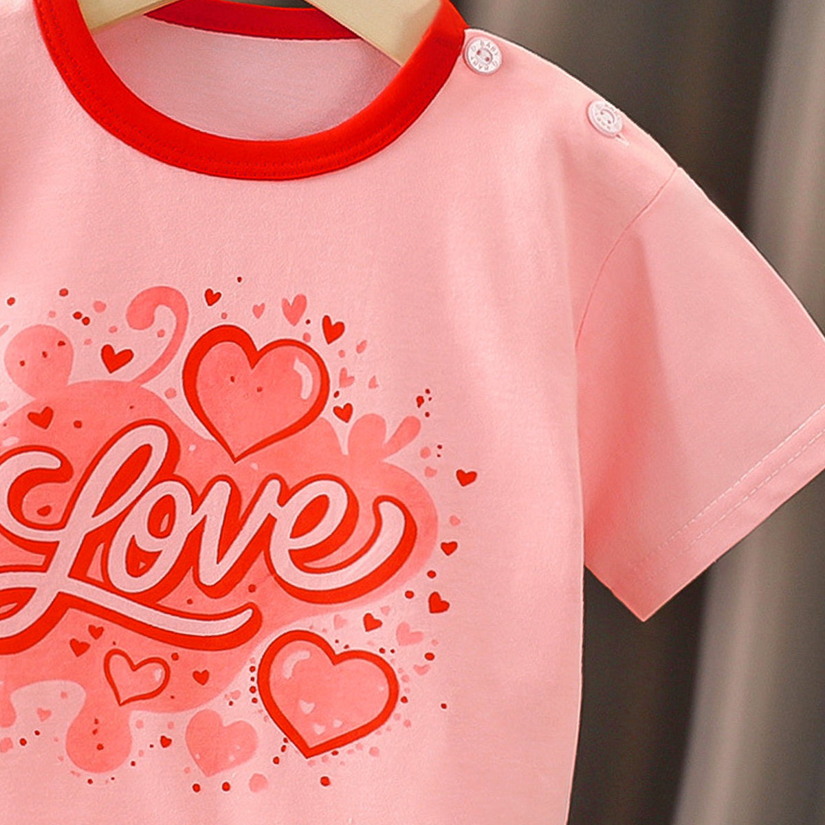 Girls Typography Printed Round Neck Cotton Regular Fit T-shirt