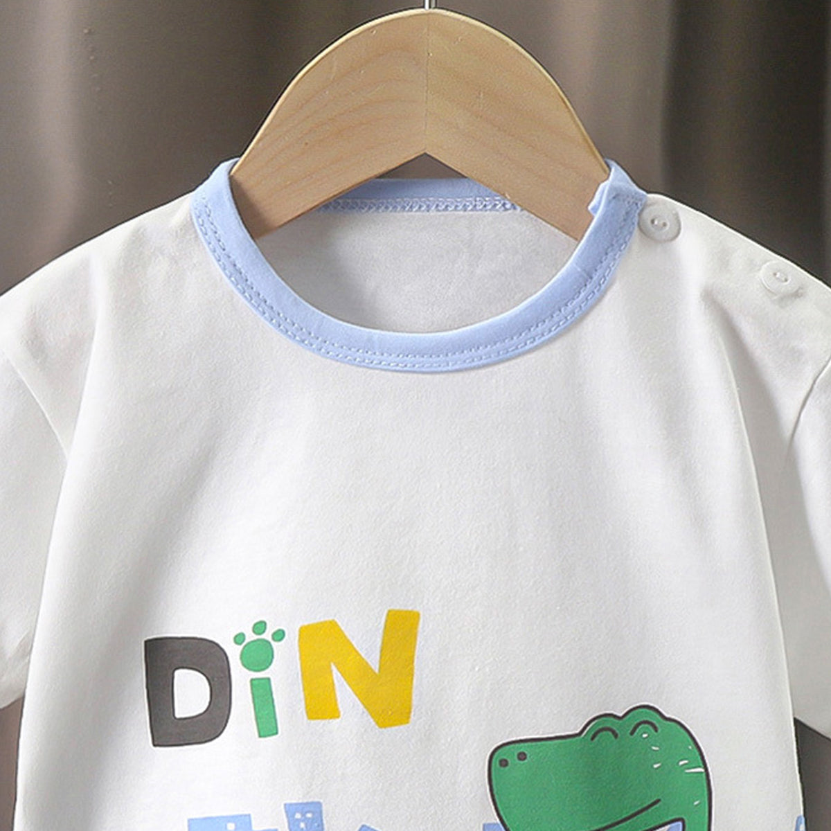 Boys Graphic Printed Round Neck Cotton T-shirt
